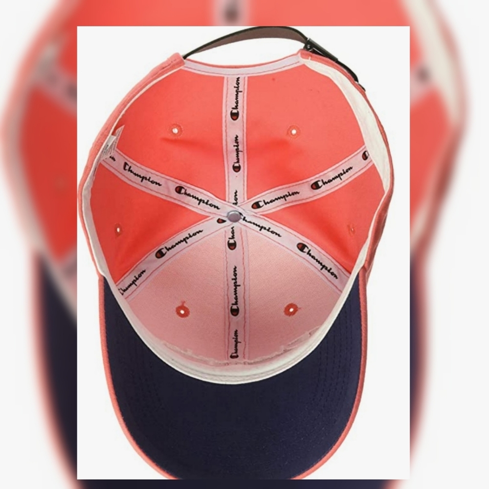 Unisex champion classic groovy papaya hat - Picture 3 of 5